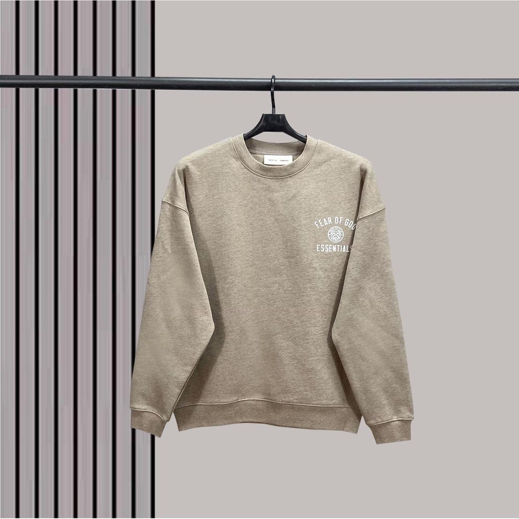 FOG Men's Round Neck Sweatshirt: 25 Styles, Double-Stitched, New Logo, Youthful, Loose Casual Pullover