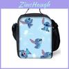 Stitch Lunchbox With Polyester Fabric For Kids School Lunch And Portable Design