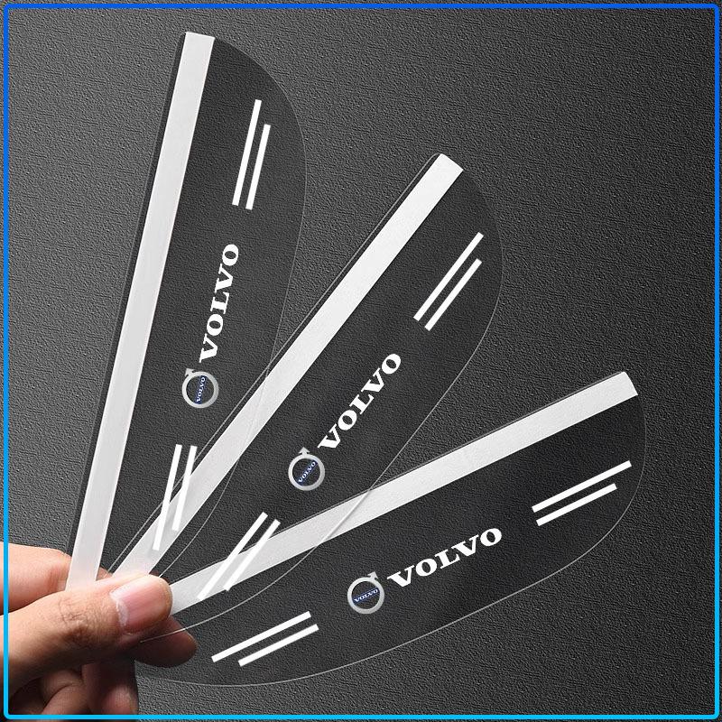 2PCS Car Transparent Car Rearview Mirror Rain Eyebrow Visor Cover For Volvo XC60 XC90 S60 S80 S40 V40 V60 V70 V50 XC70