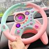 Multifunktionales Fahrsimulator-Lenkrad für Kinder mit interaktiven Funktionen und hellen Lichtern
