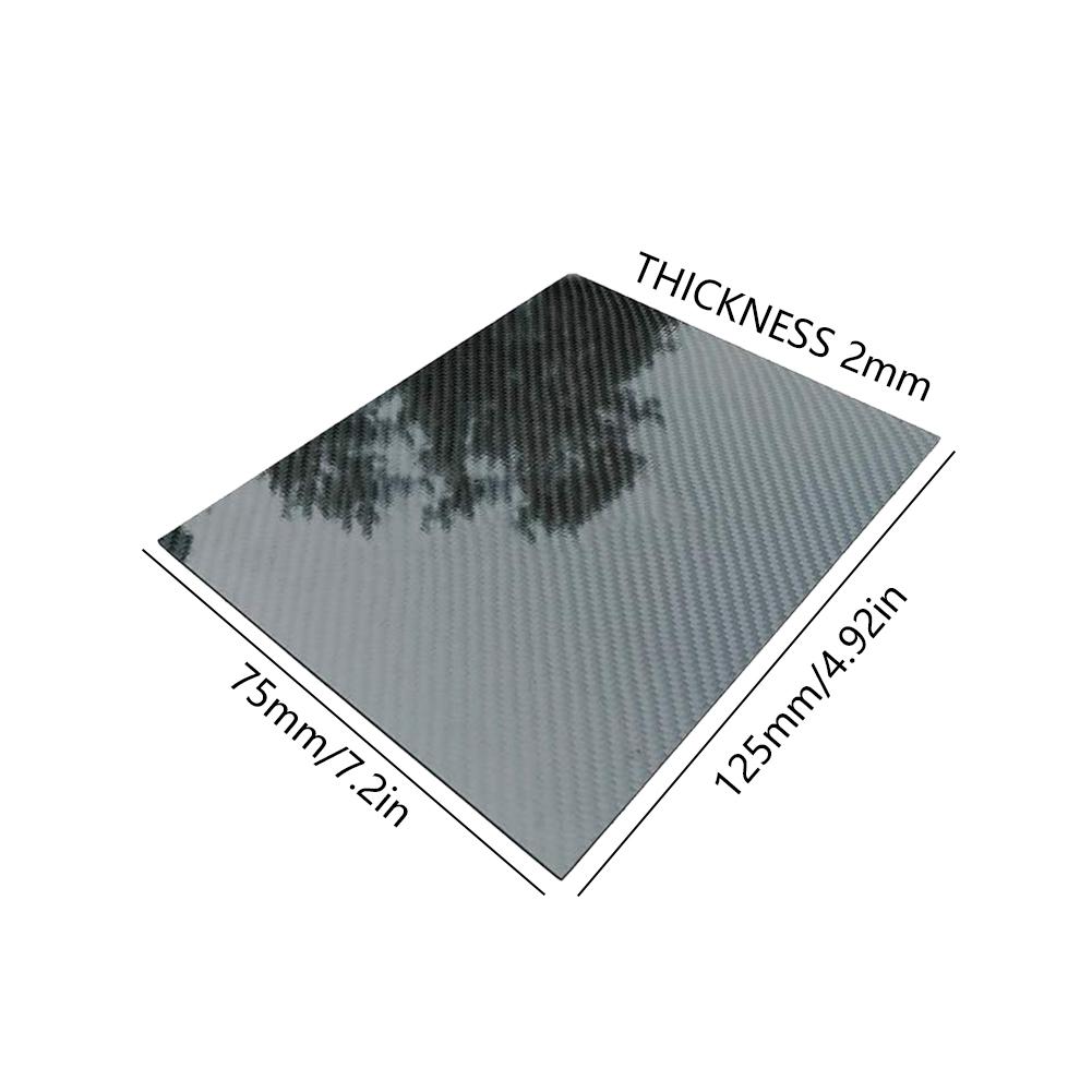 

Полная 3K пластина из углеродного волокна, высокопрочная углеродная панель толщиной 0,5/1/1,5/2/3 мм, саржевая углеродная панель для модели RC