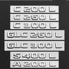 Compatible Mercedes-Benz Emblem: C200L, E300L, S400, GLC, GLE, GLA, CLA Models