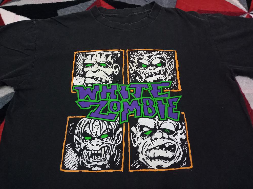 More Human Than Human White Zombie Black T-Shirt Cotton S-234XL Unisex T-Shirt XL