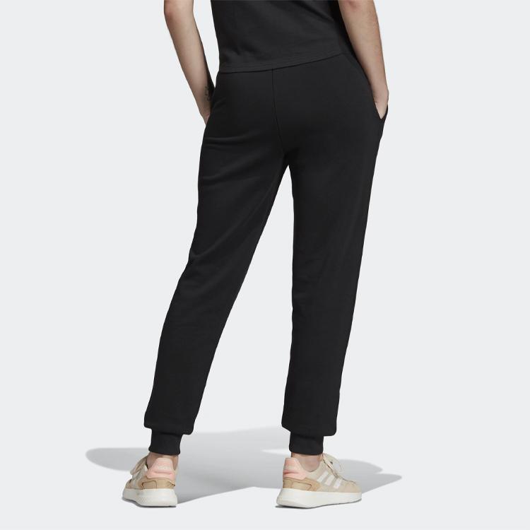 adidas Running Training Tapered Knit Pants Women Bottoms Black EI4629