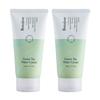 Vegan Green Tea Water Cream 100ml 2pcs Set K-Beauty Moisturizer for Sensitive Skin
