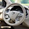 D0X Pokrowiec na kierownicę ze skóry naturalnej do Nissan Sylphy, Murano, Old Teana, Qashqai, Sunny, Livina, Tiida.