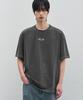 DRAW FIT Luminous Line Pigment T-Shirt [Charcoal]