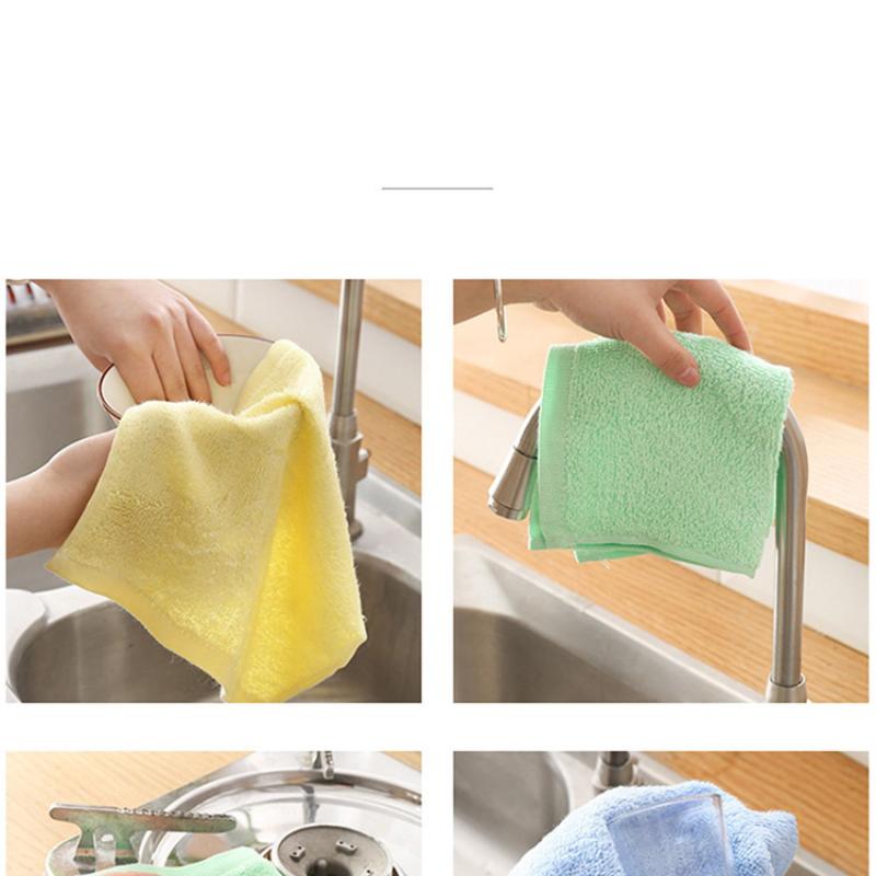 Hadřík na nádobí Hadřík na nádobí z dřevěných vláken Nepřilnavý hadr na nádobí Hadr pro domácnost Kuchyň Speciální absorbční látka Snadno se čistí