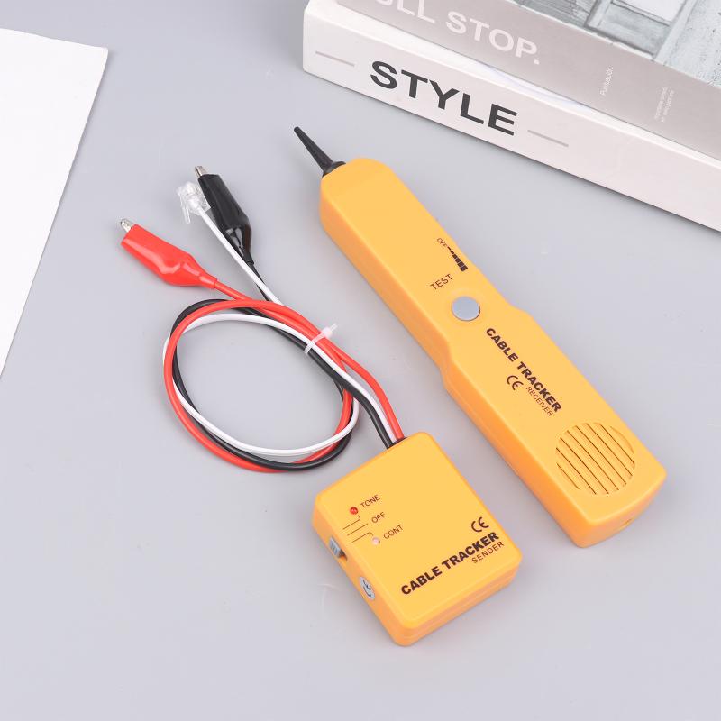 12V Automotive Wire Toner Tracer With Probe Car Electrical Fault Finder Auto Repair Cable Circuit Obd Fault Code Wire Tester 1pcs