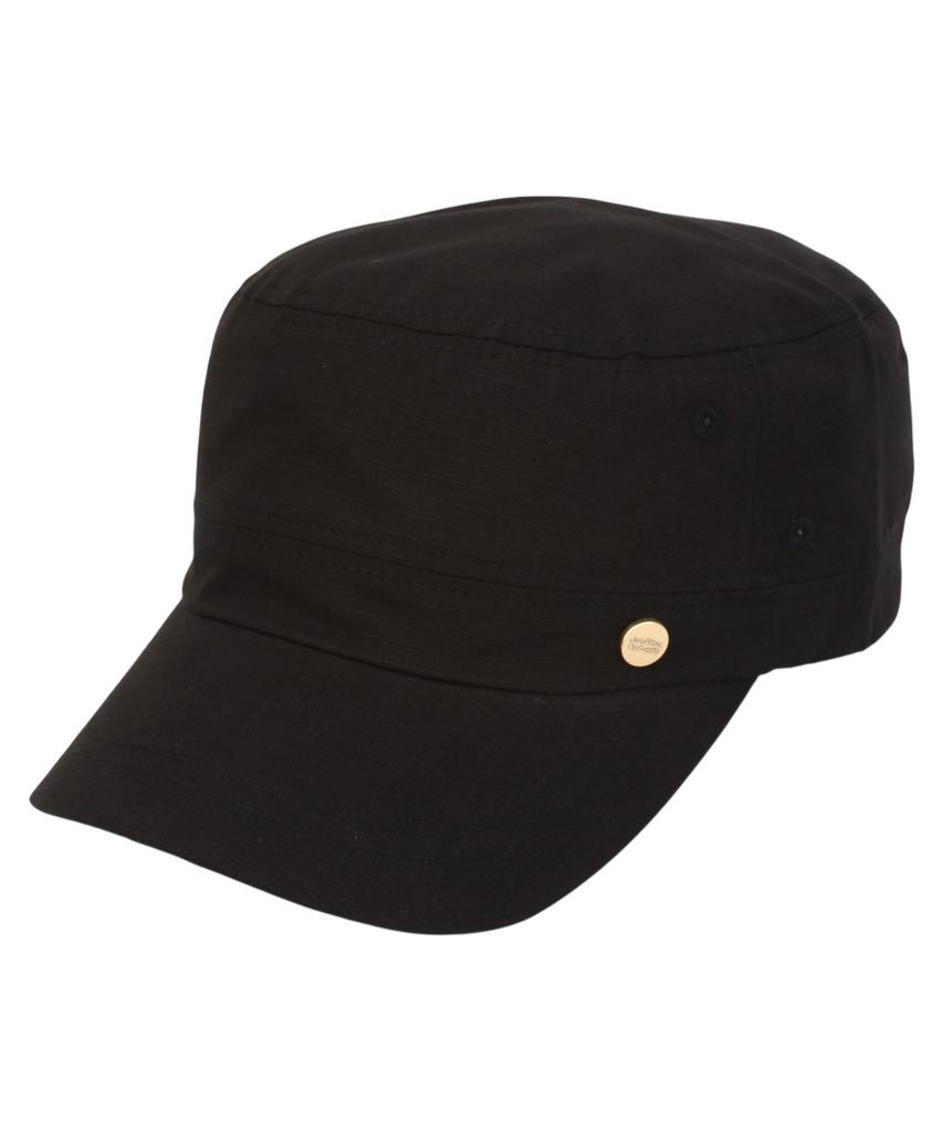 Yunibeosyeolkemiseuteuli Washing Black Logo Workcap Marine Cap