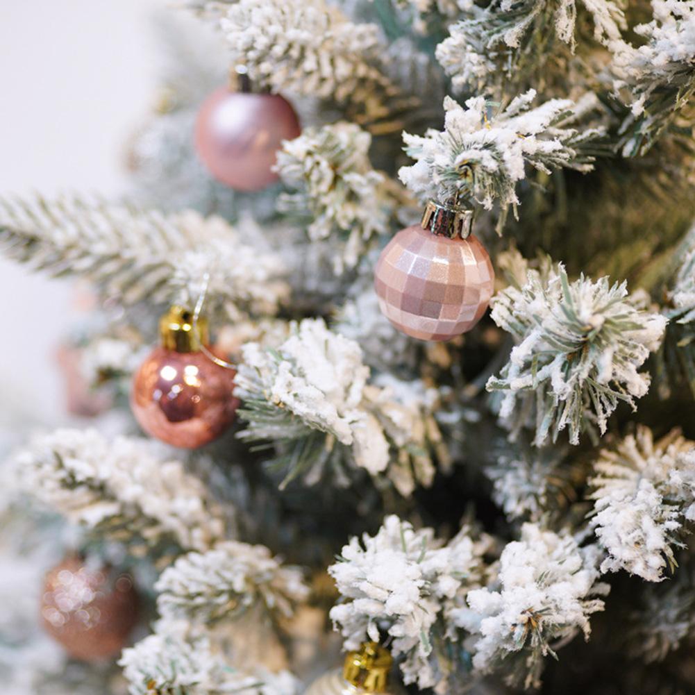 1 Box Christmas Balls Christmas Tree Decorations Christmas Tree Ornaments Home Party Decor Accessories