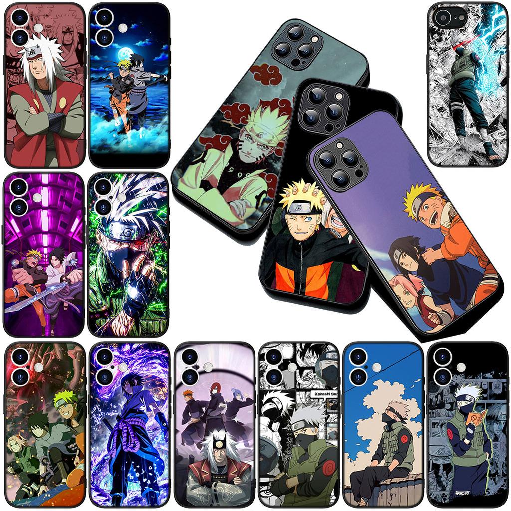 Sasuke Uchiha Jiraiya Kakashi Narutos Phone Case for Motorola Moto Edge 70 60 Fusion NEO Pro G56 G96 G04 G05 20 G Stylus Cover