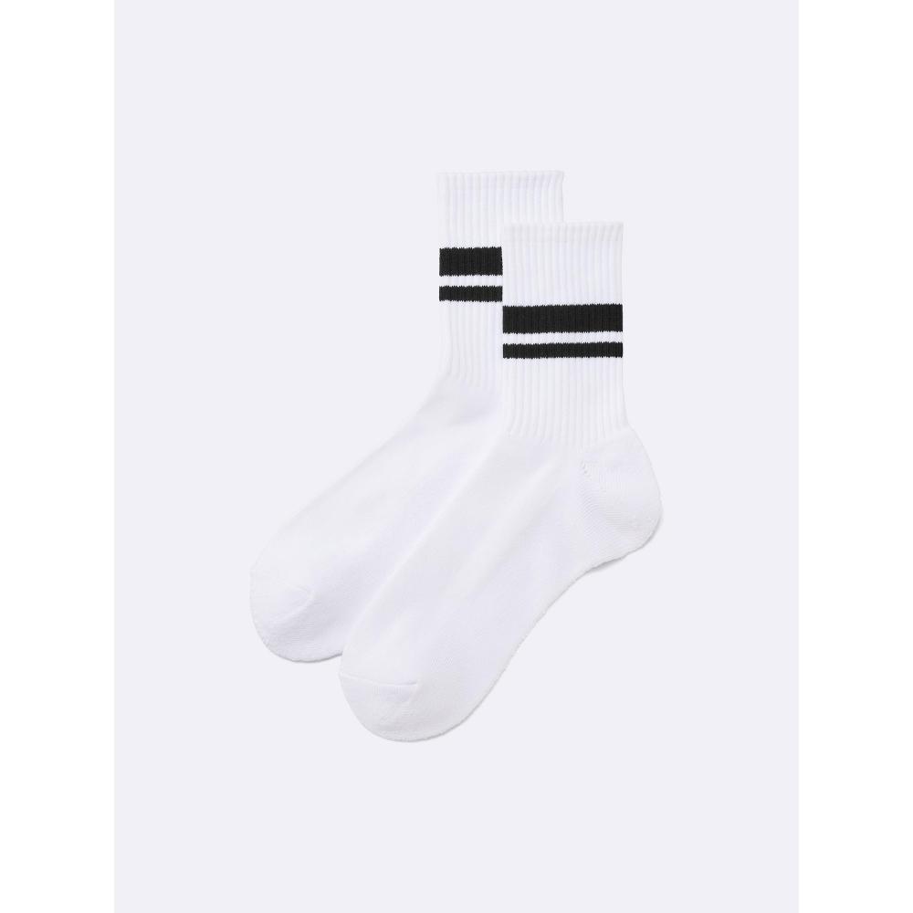 

GU by Uniqlo Высокие носки Линия 01 OFF WHITE/2729cm