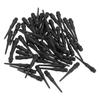 PATIKIL Plastic Dart Tips 2BA Thread 90 Pieces Soft Dart Tips Replacement Accessories Black