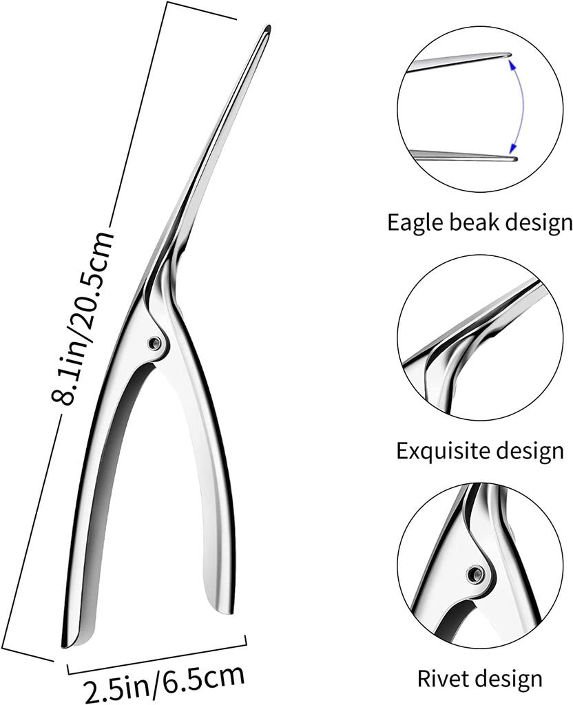 Stainless Steel Shrimp Stripper Peeler Shrimp Line Prawn Shell Peeler  Durable Shrimp Cleaner Knife Kitchen Shrimp Peeling Tools