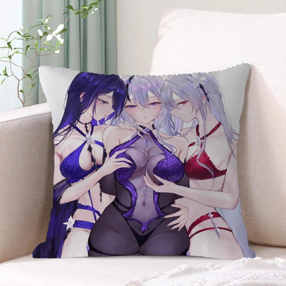 

Декоративные подушки для дивана, чехол для подушек, Honkai Star Rail, персонализированные подарки, наволочки, декоративная подушка для дома 45x45, подарок 40x40cm16x16Inch
