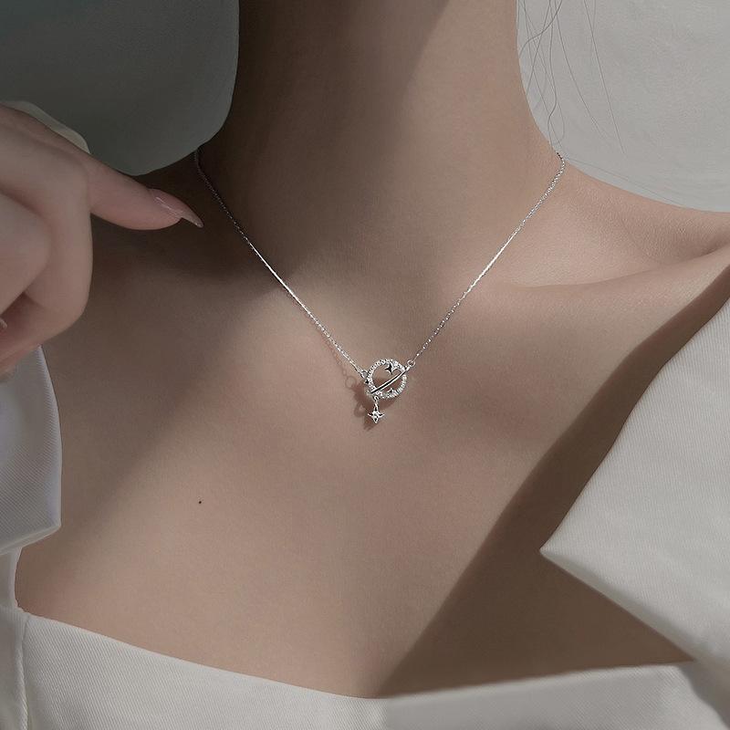 Kısa Gezegen Kolye, Trendy Kadın İnternet Ünlü Instagram, Fantasy Universe Yıldız Püskül, Zirkon Yaka Zinciri, Soğuk Rüzgar Kolye