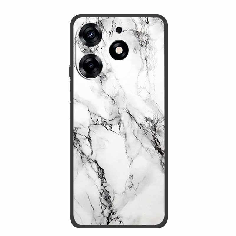 For Infinix Smart 8 Plus Case Luxury Soft Silicone TPU Phone Cases Cover For Infinix Smart8 Plus Protective Flower Painted Coque