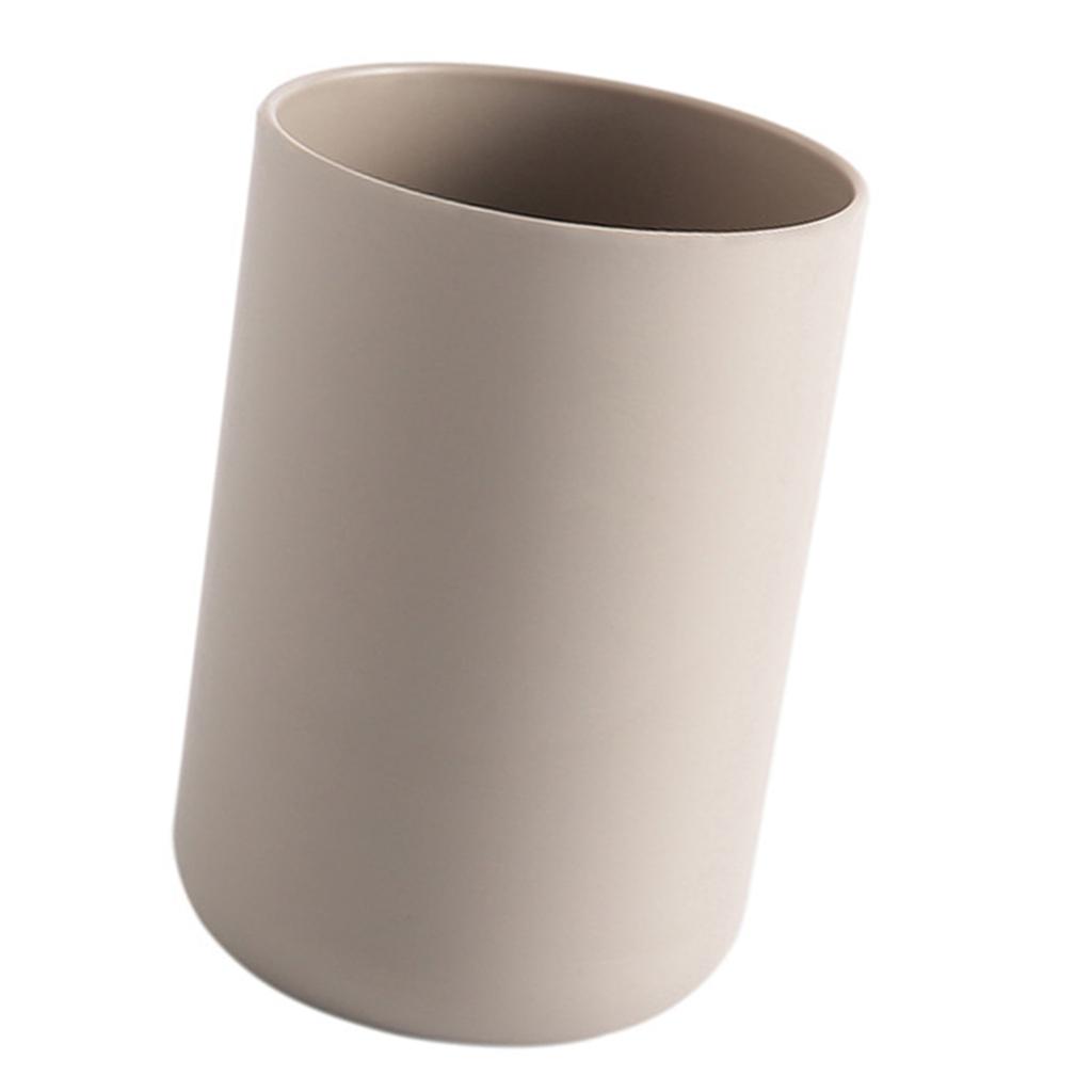 300mL Toothbrush Cup for Bathroom Toothpaste Toothbrush Holder Electric Toothbrush Case Makeup Brush Storage Organizer