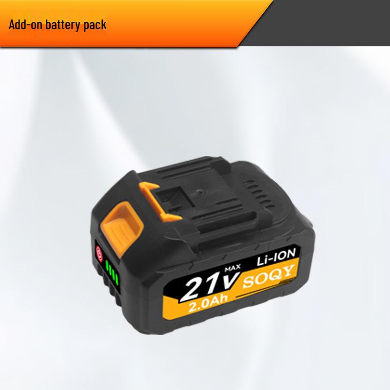 Rechargeable Electric Impact Wrench with High Torque Brushless Motor and Lithium Battery