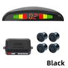 HIPPBQCC Car Parking Sensors Parking Kit 22mm 4Sensors LED Display Backlight Reverse Backup Radar Monitoring System 4 Colors 12V