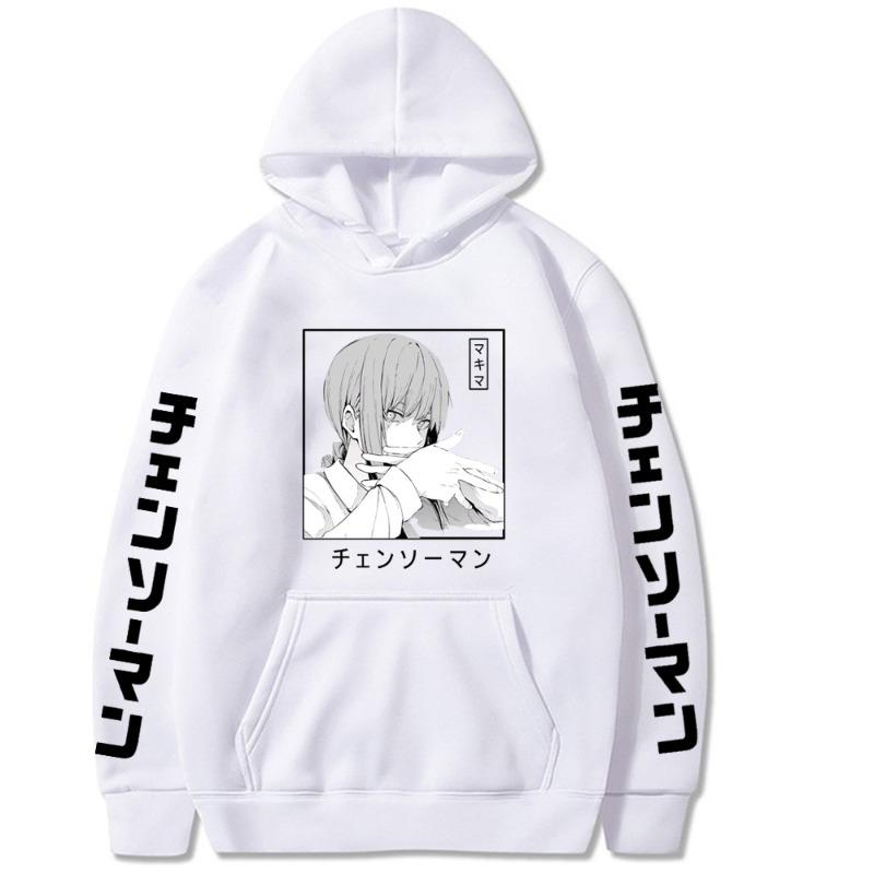 Chainsaw Man Japanese Animation Men's Hoodies Boys Harajuku Girls Pullover Fancy Music Gift Loose Comfortable Sweatshirt