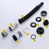 652F Washbasin Sink Drain Plumbing Flexible Drainages Tube Universal Flexible Sink Sewer Pipe Sink Strainer Drainages Hose