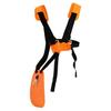 Ayarlanabilir Strimmer Çift Omuz Kayışı Biçme Makinesi Giyotin Yastıklı Kemer
