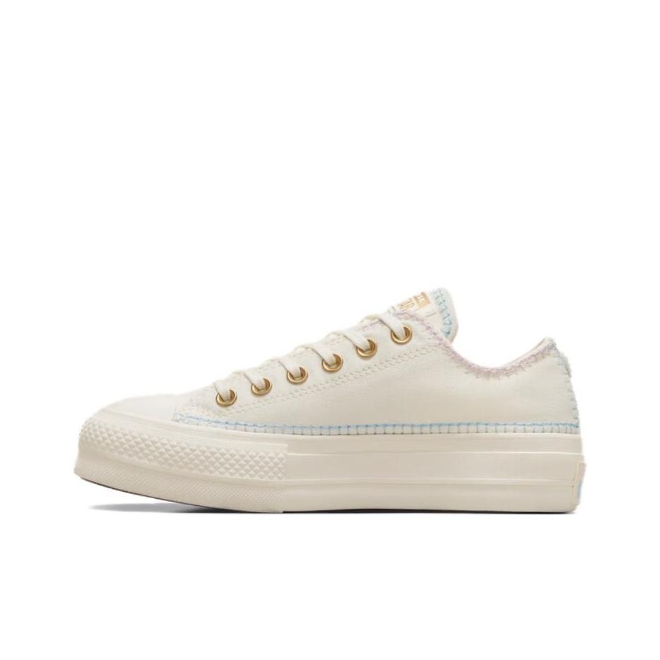 Converse All Star Lift Comfortable Low Top Canvas Shoes Women Sneakers White A08732C