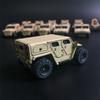 Diecast 1:64 Scale Alloy MATV Mine-Resistant Anti-Ambush Armored Vehicle Combat Vehicle Children's Toy Car Decoration Souvenir