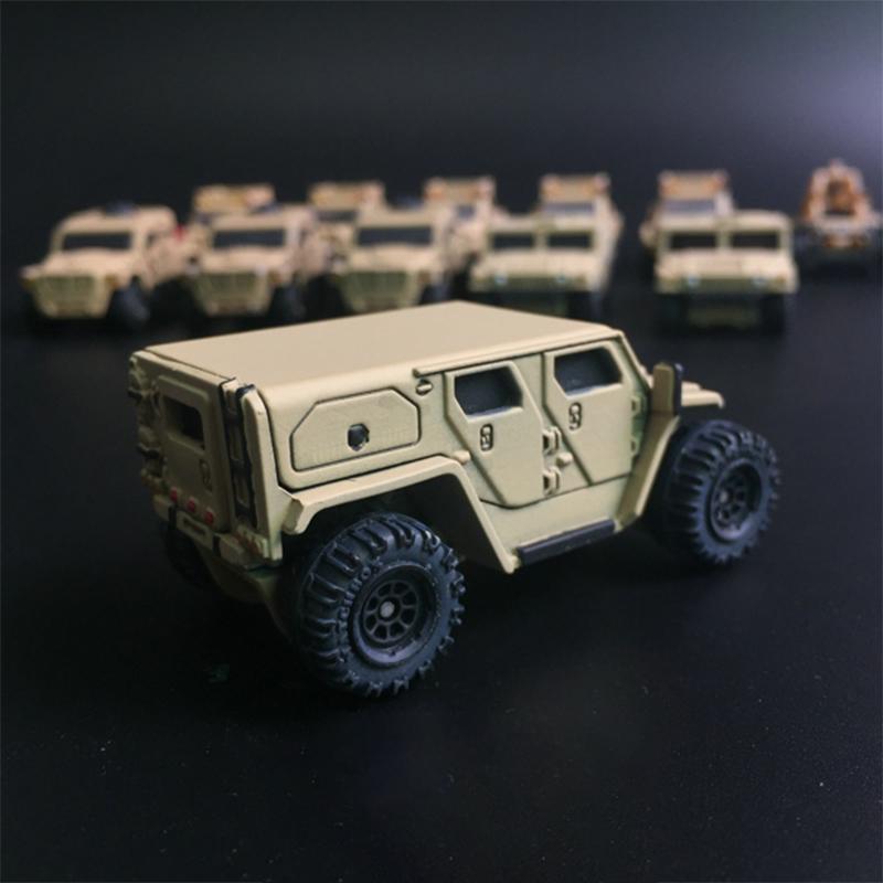 Diecast 1:64 Scale Alloy MATV Mine-Resistant Anti-Ambush Armored Vehicle Combat Vehicle Children's Toy Car Decoration Souvenir