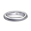 Lala Christie Silver Ripple Ring Size 15 Men's [BLACK LABEL]
