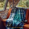 Retirement Rules Tips Blanket Durable Comfort For Sofa Couch Office Bed Picnics Ideal For All Seasons Stylish Decor Perfect Gift For Relatives And
