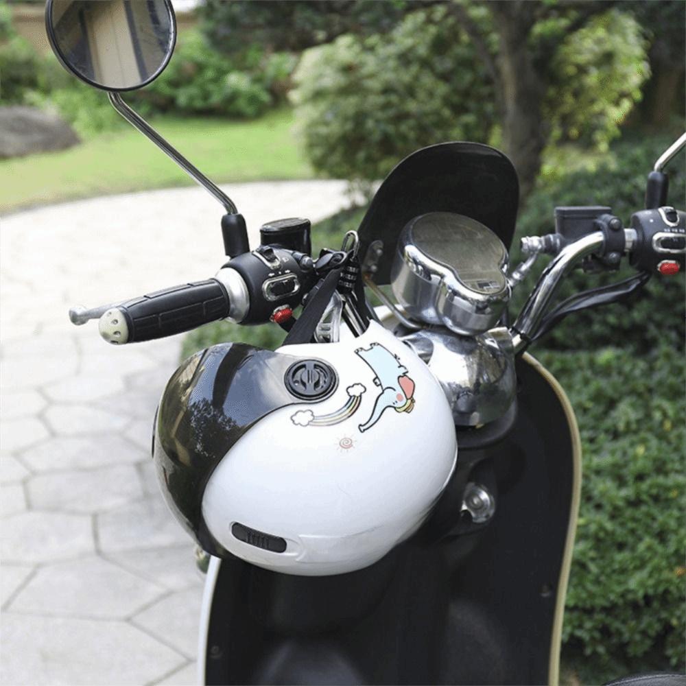 Solid Password Helmet Lock Waterproof Anti Theft Padlock Durable Helmet Combination Lock  Bicycle