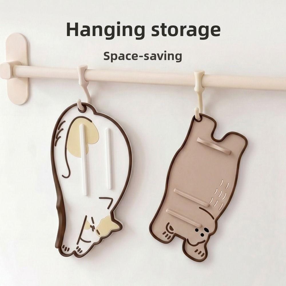 Heat Resistant Pot Lid Holder Non-slip Chopstick Holder Soft Spoon Holder Mat Kitchen Countertop