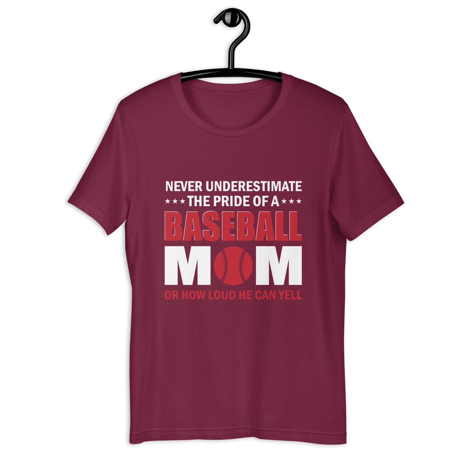 Mom Baseball Shirt | Baseball Shirt | Baseball T-Shirt | Baseball Tee M