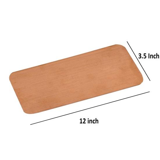 Pure Copper Plate for Making 15 Liter Structured Water Copper Sheet with Round Corners