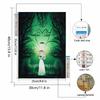 Full Round Diamond Painting The Terrifying Forest Art Rhinestone Picture Mosaic DIY 5D Cross Stitch Embroidery Home Decoration