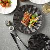 Ceramic Steak Plate Reusable Storage Dish Kitchen Organizer Dessert Tray  Restaurant