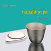 Yinpeng Nickel Crucible with Lid, 30ml/50ml, High-Temperature Resistant, High Purity