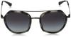 Emporio Armani Matte Havana Size 0EA2098 Women's Gunmetal/Grey Sunglasses, 53,
