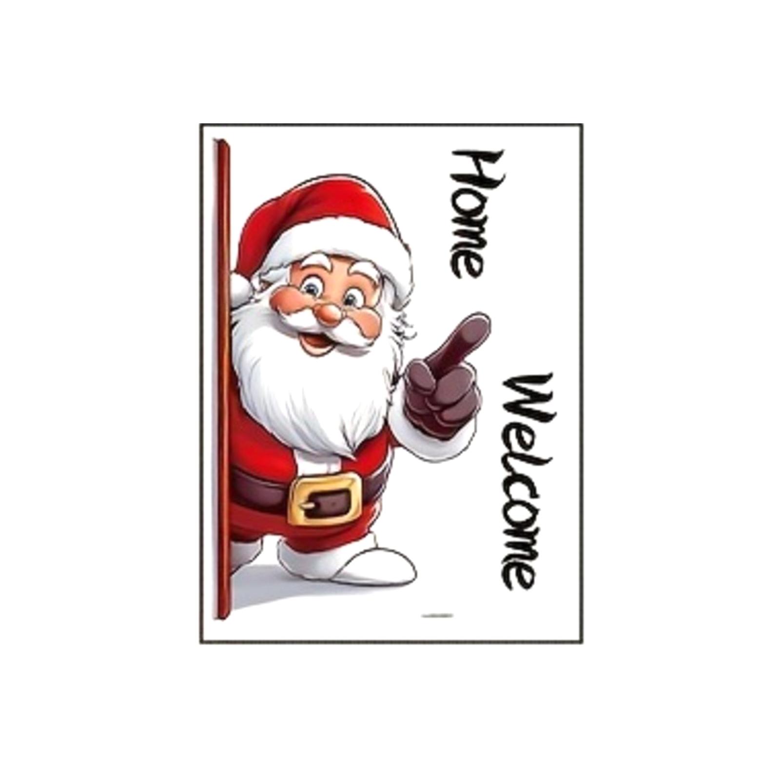 

Добро пожаловать домой Наклейки на стену Рождественские наклейки на стену Настенные наклейки Рождественские украшения для стен Рождественское искусство для детской спальни Игровой комнаты Декор One Size