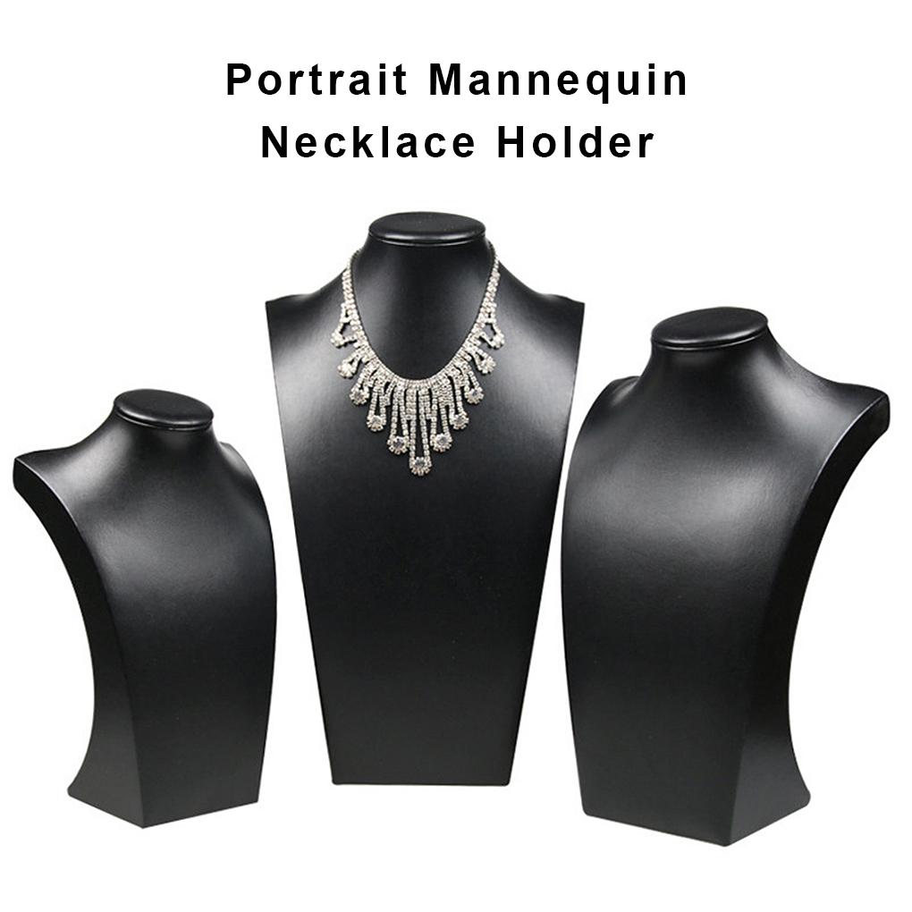 Display Stand Jewelry Necklace Pendant Choker Delicate Holder Storage Stable Durable DIY Model Rack Holders Self-Assembly
