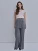 Iteoneollain Layered Linen Bootcut_Gray