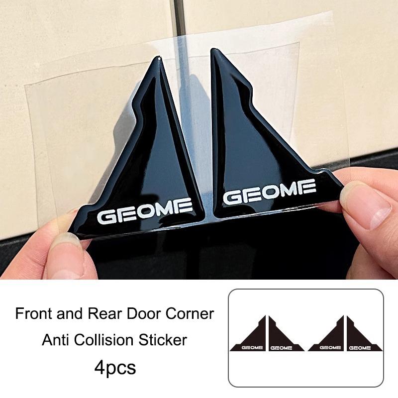 For Geely Xingyuan eMAS 5 EX2 2026 Car Door Anti Scratch Strip Door Corner Anti Collision Sticker Exterior Accessories