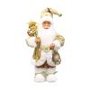 Santa Christmas Decoration 12-Inch Handcrafted Festive Figurine for Tree Mantel Classic Holiday Collectible Gifts Xmas Holiday Tabletop Decor