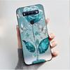 Case For TCL 10SE 10 SE Phone Case Aesthetic Luxury Fashion Butterfly Flowers Black Jelly Soft TPU Silicone Protective Cover