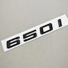 3D Gloss Black Chrome 630i 640i 650i Rear Trunk Emblem Letter Badge Sticker For BMW 6 Series E63 F06 F12 Car Styling Accessories Ab2