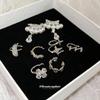 No Ear Piercings, Ear Bone Clips, Zircon Pearl French Light Luxury, High-end Pearl Ear Clips, Women's Simple Temperament Earrings, Earrings.