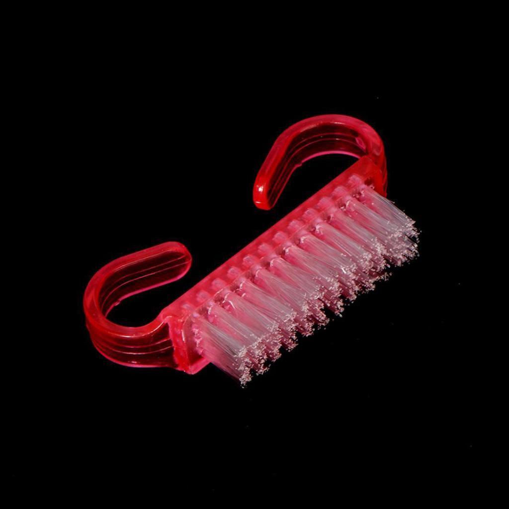 6Pcs Nail Art Sanding File Buffer Block Cleaning Brush Manicure Tool Kit Set